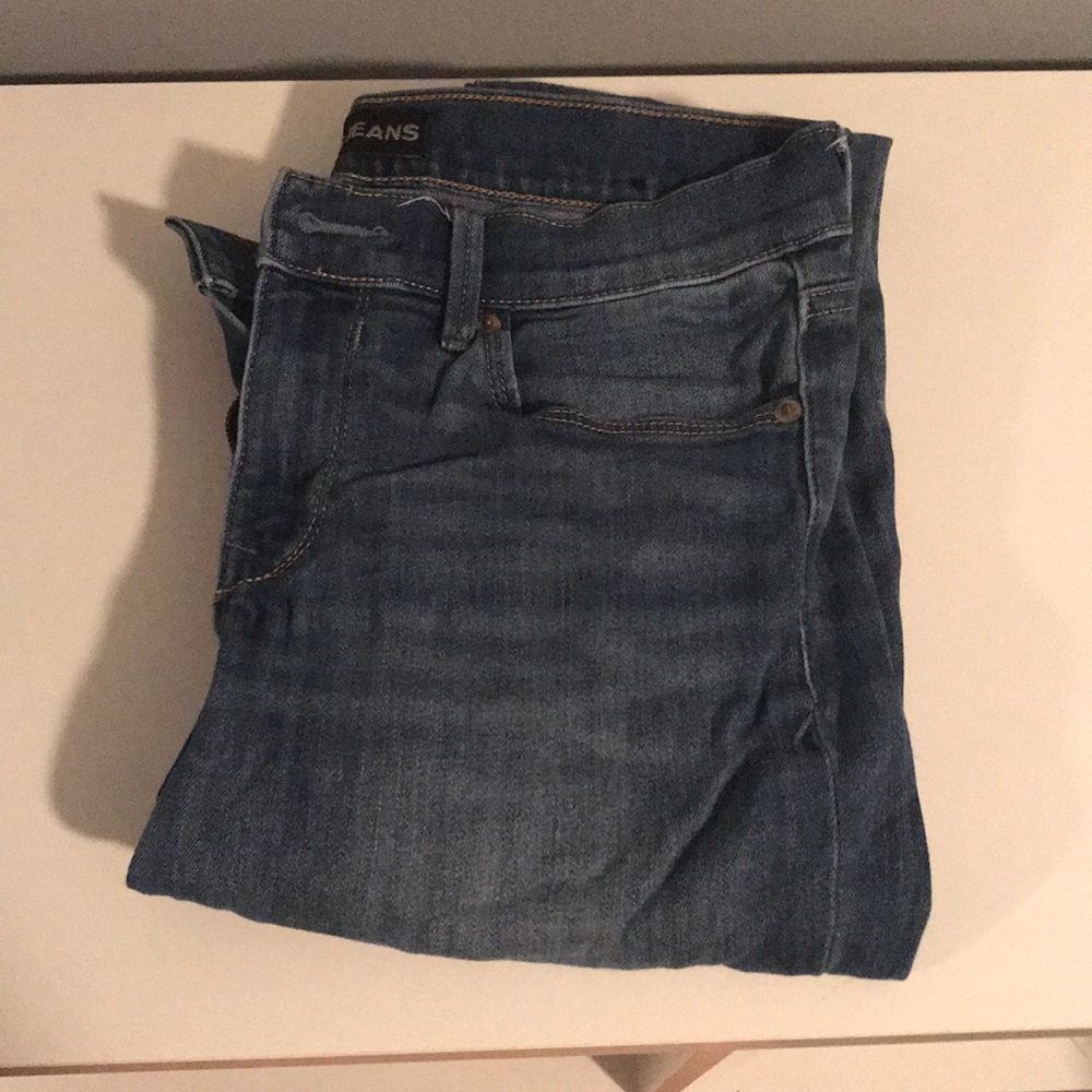 Express medium wash jeans